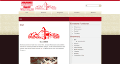 Desktop Screenshot of johanniskantorei-halle.de